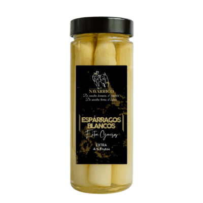 ESPÁRRAGOS BLANCOS EXTRA GRUESOS 4/6 FRUTOS FRASCO ERGO 580 ml